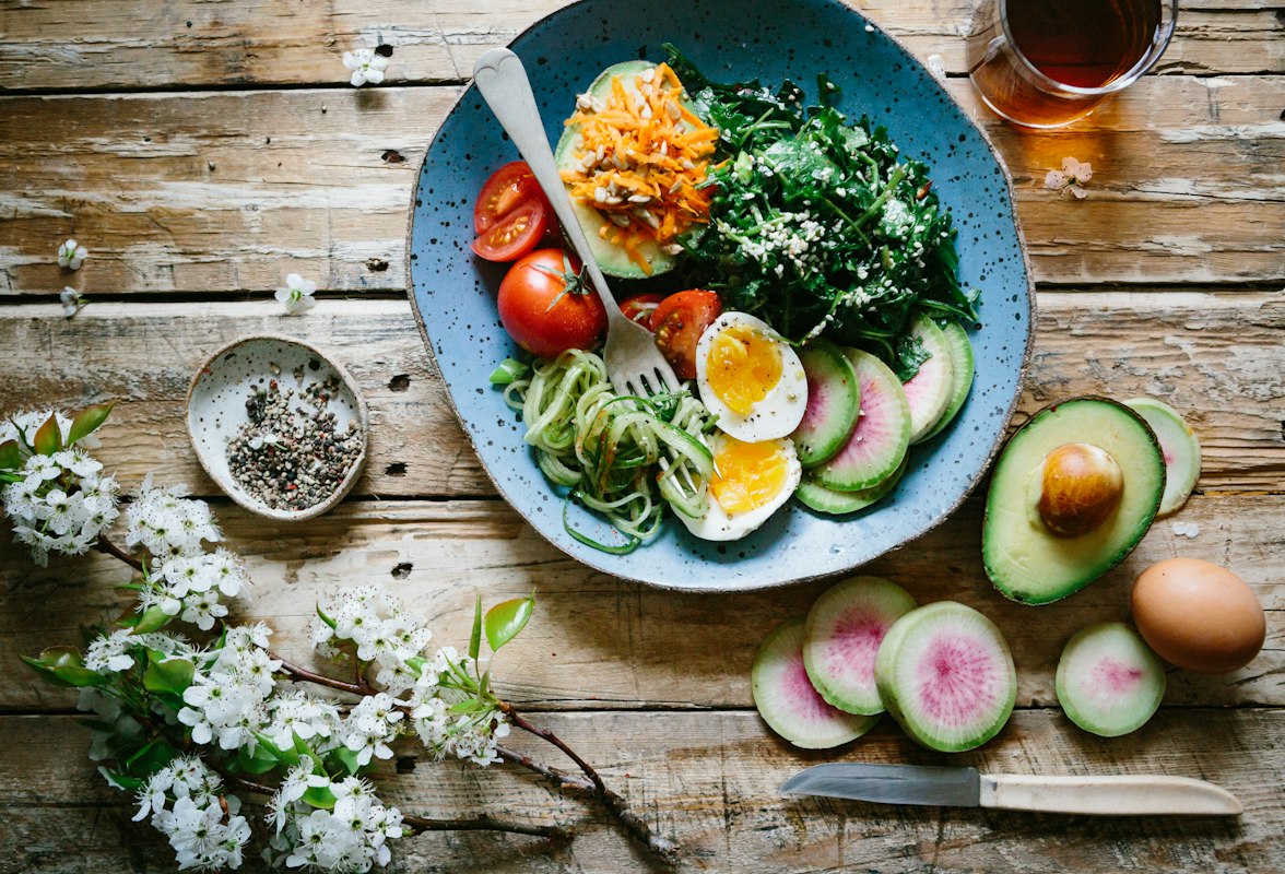 Healthy foods for clear skin